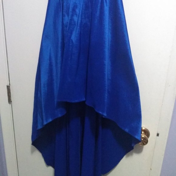 Size 1-2, Blue Prom/Party Dress - Picture 3 of 5
